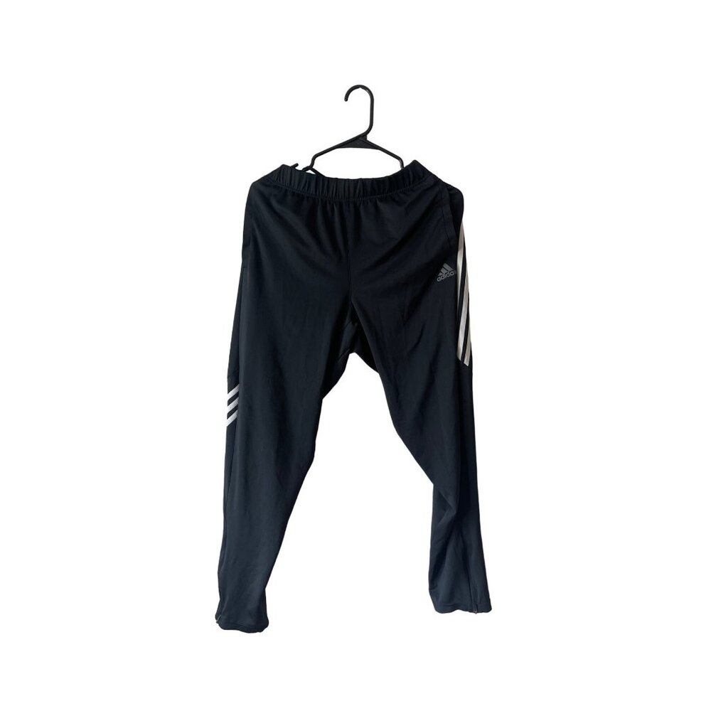 Adidas Women's Black Joggers Size Medium Athletic Leisure Comfort Exercise